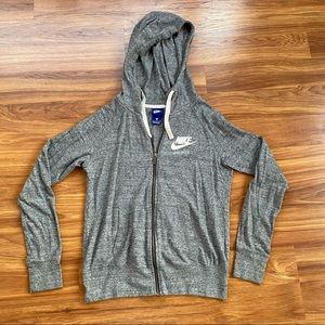 NIKE zip up hoodie